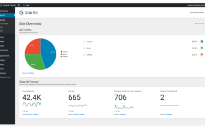 Site Kit plugin Google pour WordPress